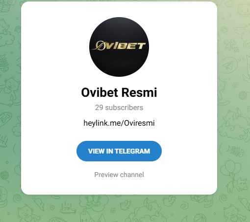 Ovibet Telegram